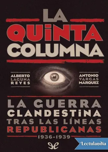 La Quinta Columna de Alberto Laguna Reyes, portada del libro
