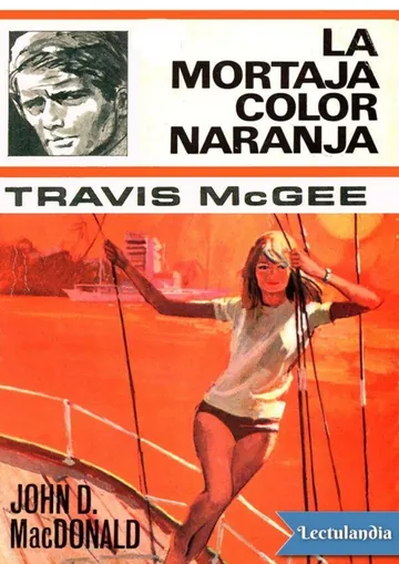 La mortaja color naranja de John D. MacDonald, portada del libro