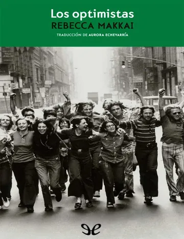 Los optimistas de Rebecca Makkai, portada del libro