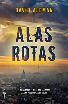 Alas rotas de David Aleman, portada del libro