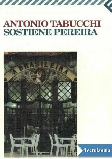 Sostiene Pereira de Antonio Tabucchi, portada del libro