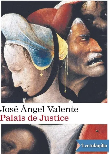 Palais de Justice de José Ángel Valente, portada del libro
