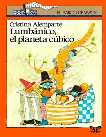Lumbánico, el planeta cúbico de Cristina Alemparte, portada del libro