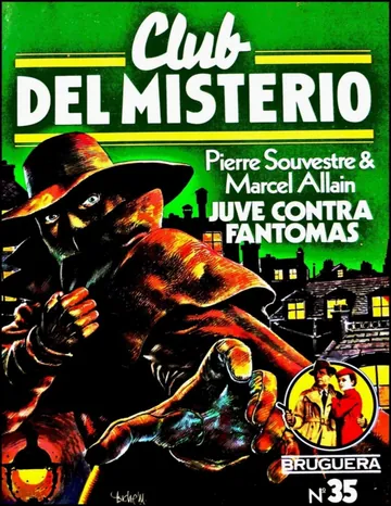 Juve contra Fantomas de Pierre Souvestre, Marcel Allain, portada del libro