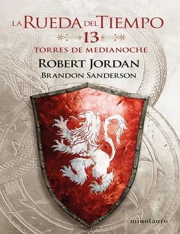 La Rueda del Tiempo nº 13/14 Torres de medianoche de Brandon Sanderson, portada del libro