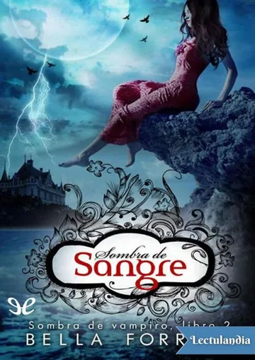 Sombra de sangre de Bella Forrest, portada del libro