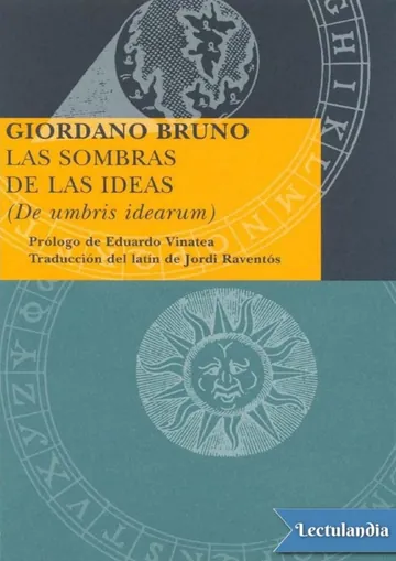 Las sombras de las ideas de Giordano Bruno, portada del libro