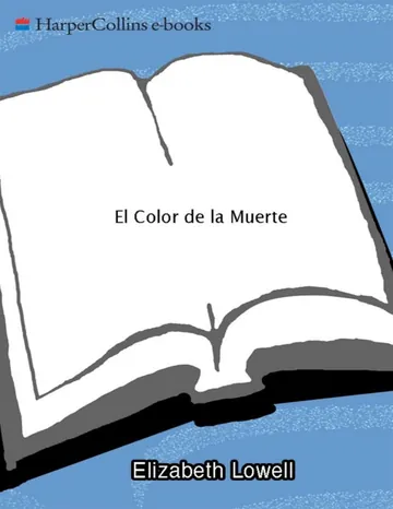 El Color de la Muerte de Elizabeth Lowell, portada del libro