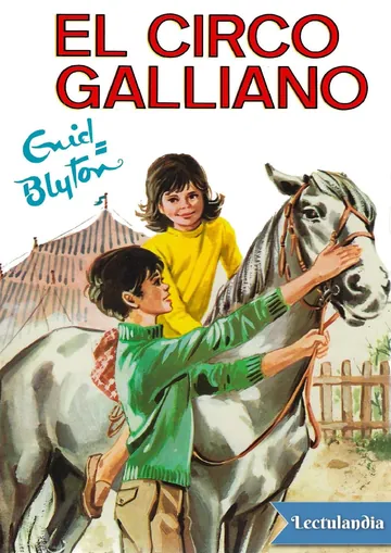 El circo Galliano de Enid Blyton, portada del libro