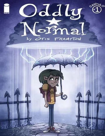 Oddly Normal 01 de Otis Frampton, portada del libro
