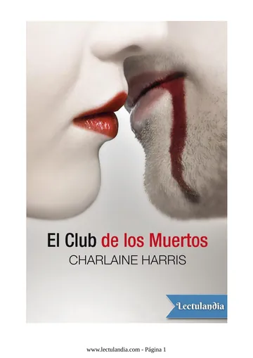 El Club de los Muertos de Charlaine Harris, portada del libro