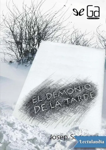 El demonio de la tarde de Josep Sampere, portada del libro