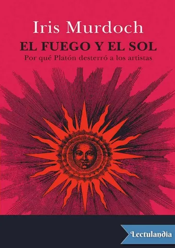 El fuego y el sol de Iris Murdoch, portada del libro