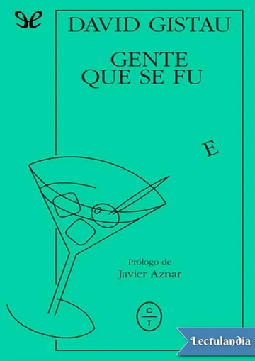 Gente que se fue de David Gistau, portada del libro