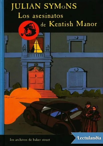 Los asesinatos de Kentish Manor de Julian Symons, portada del libro
