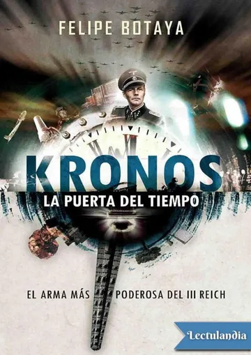 Kronos. La puerta del tiempo de Felipe Botaya, portada del libro