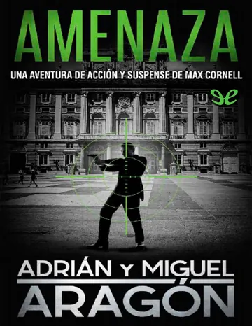 Amenaza de Adrián Aragón, portada del libro