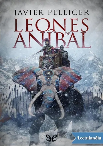 Leones de Aníbal de Javier Pellicer, portada del libro