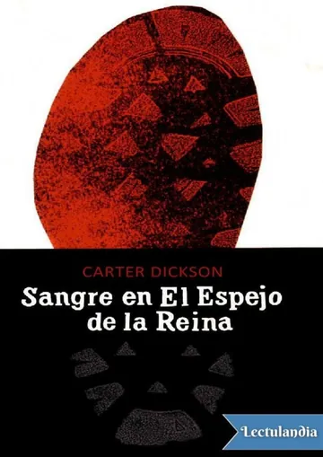 Sangre en El Espejo de la Reina de Carter Dickson, portada del libro