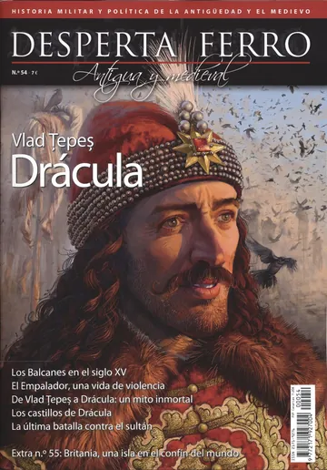 Desperta Ferro - Historia Antigua y Medieval 54 - Vlad Tepes Dracula de Alberto Perez Rubio n Javier Gomez, portada del libro