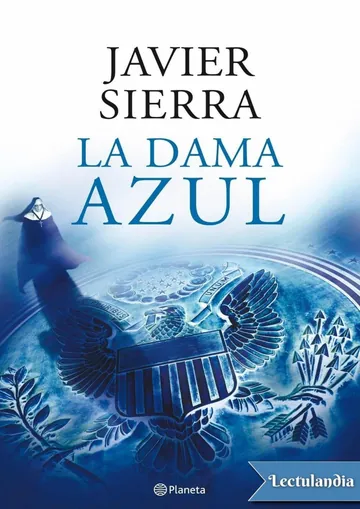 La dama azul de Javier Sierra, portada del libro