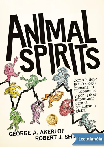 Animal spirits de George A. Akerlof, portada del libro