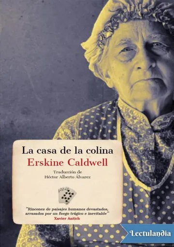 La casa de la colina de Erskine Caldwell, portada del libro