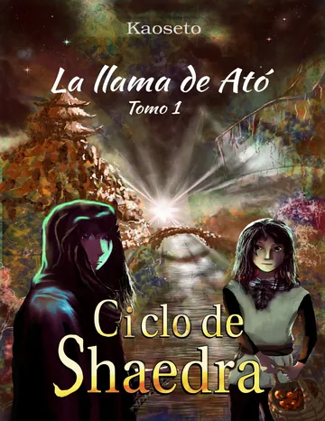 La llama de Ató de Kaoseto, portada del libro