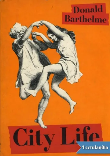 City Life de Donald Barthelme, portada del libro
