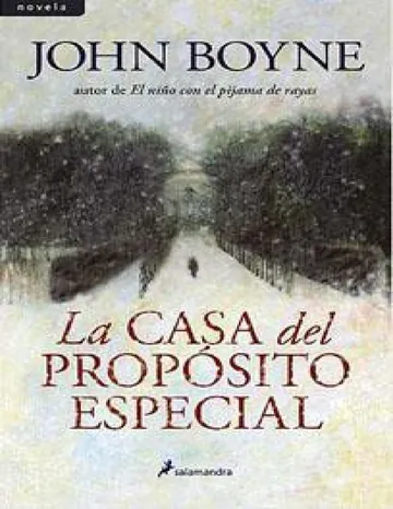 Casa del proposito especial, La de John Boyne, portada del libro