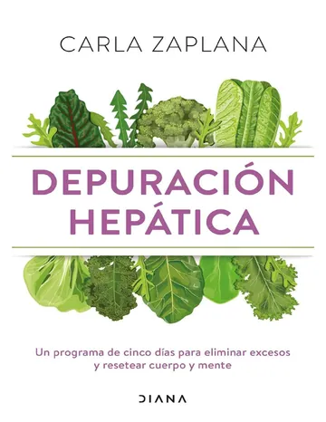 Depuración hepática de Carla Zaplana, portada del libro