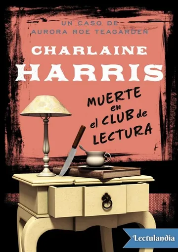 Muerte en el club de lectura de Charlaine Harris, portada del libro