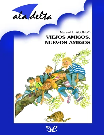 Viejos amigos, nuevos amigos de Manuel L. Alonso, portada del libro