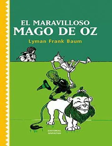 El maravilloso mago de Oz de Lyman Frank Baum, portada del libro