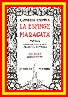 La esfinge maragata de Concha Espina, portada del libro