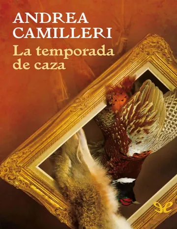 La temporada de caza de Andrea Camilleri, portada del libro