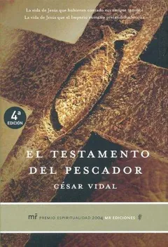El testamento del pescador de César Vidal, portada del libro