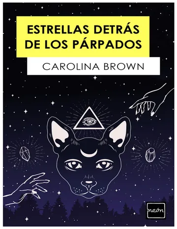 Estrellas detrás de los párpados de Carolina Brown, portada del libro