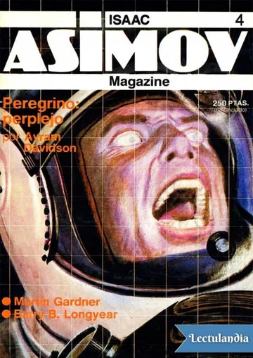 Isaac Asimov Magazine 4 de Barry B. Longyear, portada del libro