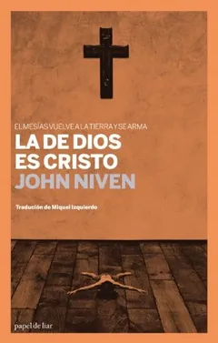 La de Dios es Cristo de John Niven, portada del libro