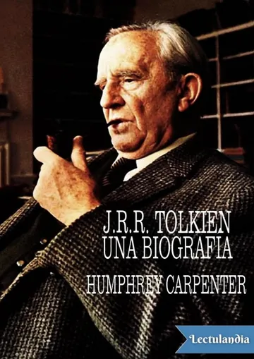J. R. R. Tolkien de Humphrey Carpenter, portada del libro