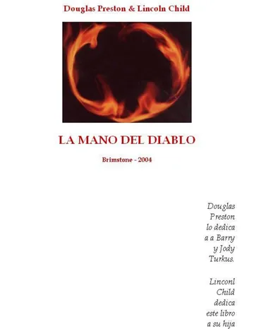 5 La mano del diablo de Grammata, portada del libro