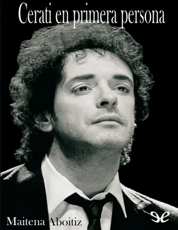 Cerati en primera persona de Maitena Aboitiz, portada del libro