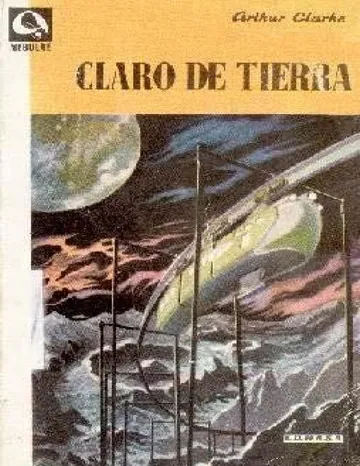 Claro de Tierra de Arthur C Clarke, portada del libro