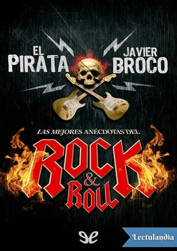 Las mejores anécdotas del Rock & Roll de El Pirata, portada del libro