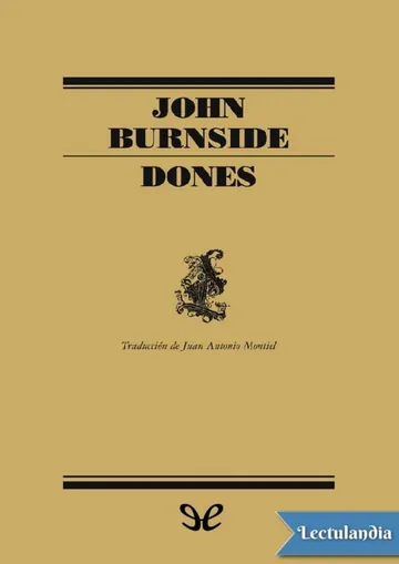 Dones de John Burnside, portada del libro