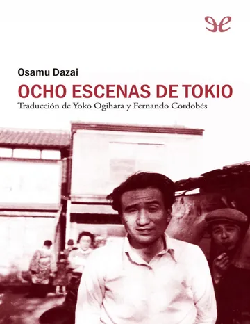 Ocho escenas de Tokio de Osamu Dazai, portada del libro