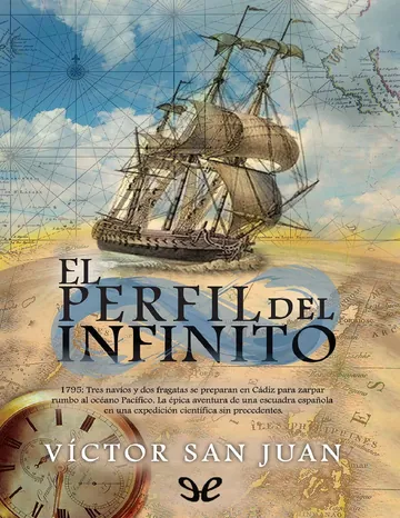 El perfil del infinito de Víctor San Juan, portada del libro