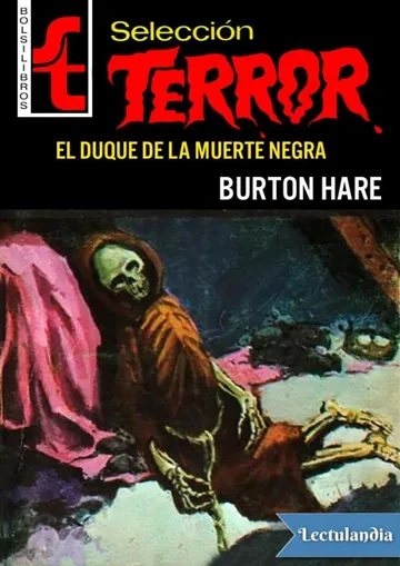 El Duque de la Muerte Negra de Burton Hare, portada del libro