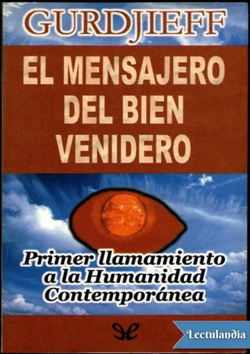 El mensajero del bien venidero de George Ivanovich Gurdjieff, portada del libro